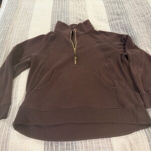 Lululemon funnel neck scuba